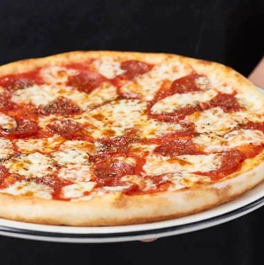 Gluten free American classic pizza from Pizza Express Cyprus
