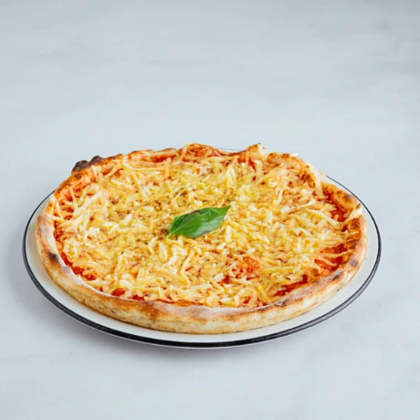 Vegan margherita pizza from pizza express