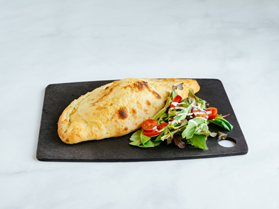 Calzone pizza from pizza express