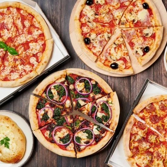 Pizzas from pizza express