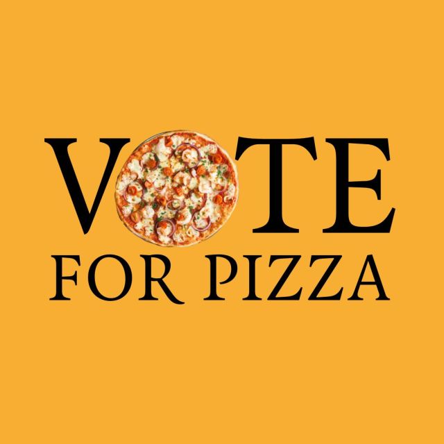 A candidate you can truly crust.
--
Find our delivery menu online #linkinbio
--
#PizzaExpressCY #ElectionDaycy
